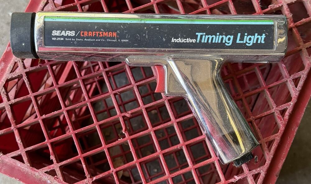 Sears Craftsman Inductive Advance Timing Light Gun 161.2134 USA Vintage